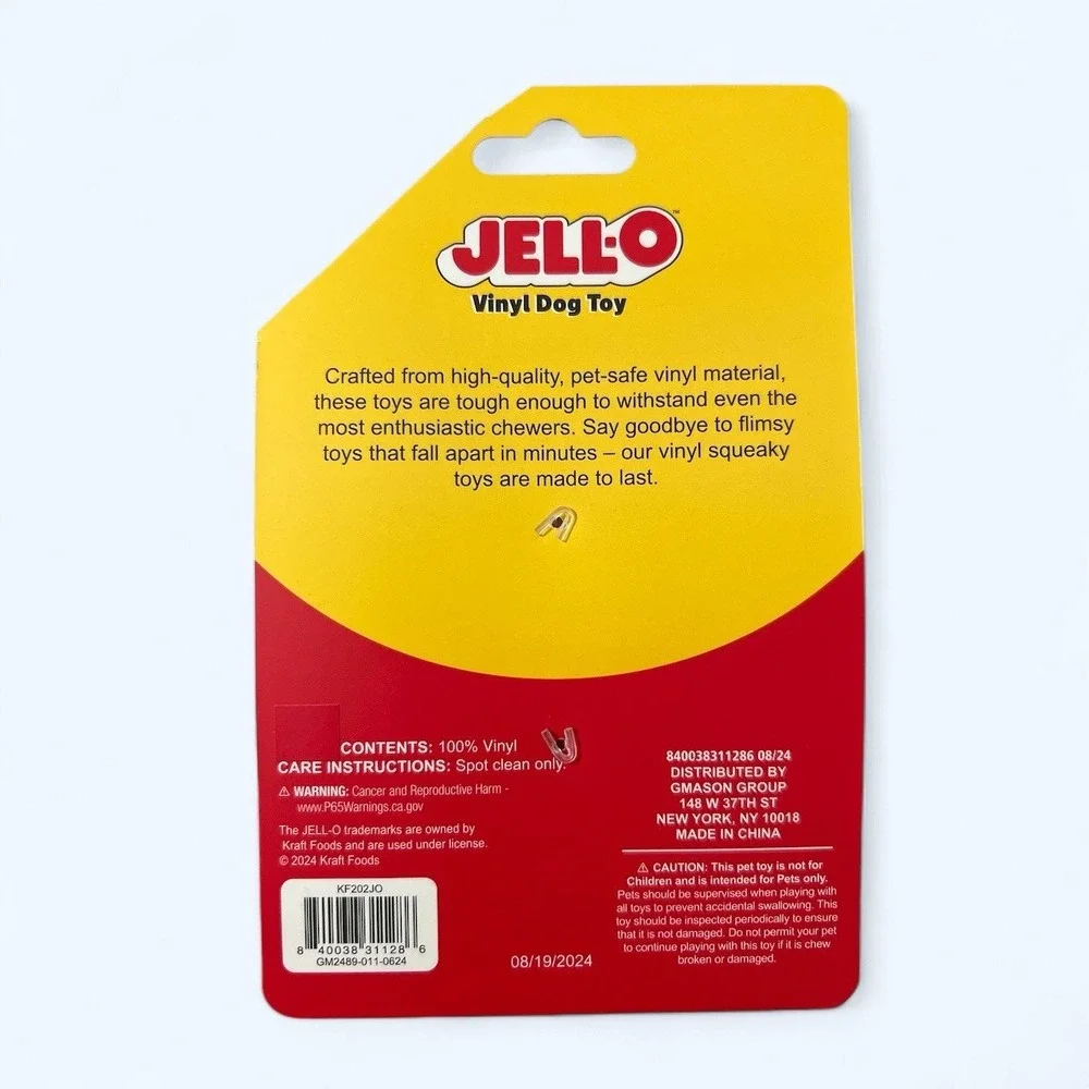 JELLO DOG TOY